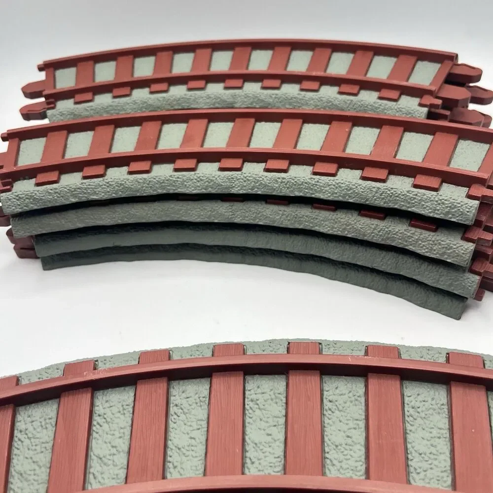 Vtg 1988 Playskool Express Preschool Train Curved Tracks 11 Piece Replacement ￼